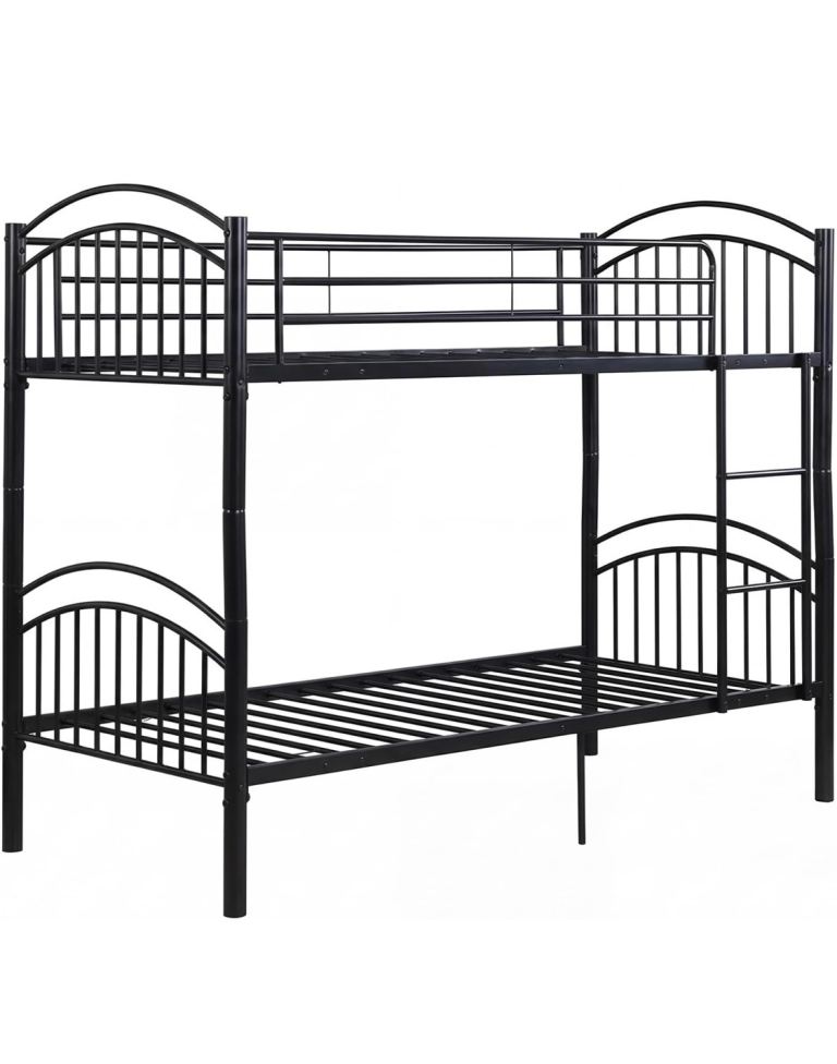 Heavy-Duty Metal Bunk Bed