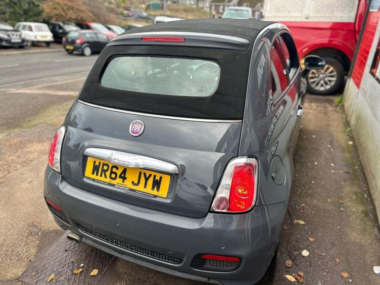 2014 Fiat 500 1.2 S 2dr CONVERTIBLE PETROL Manual