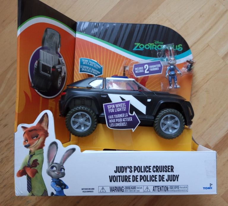 Judy's Police Cruiser Car Zootopia /kids toy car / toy / kids