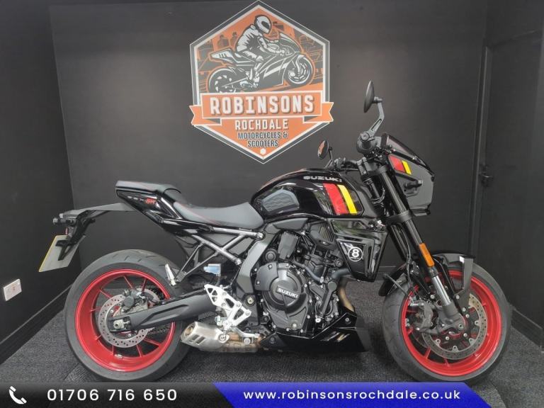 2026 26 Suzuki GSX8TT with 524 miles.