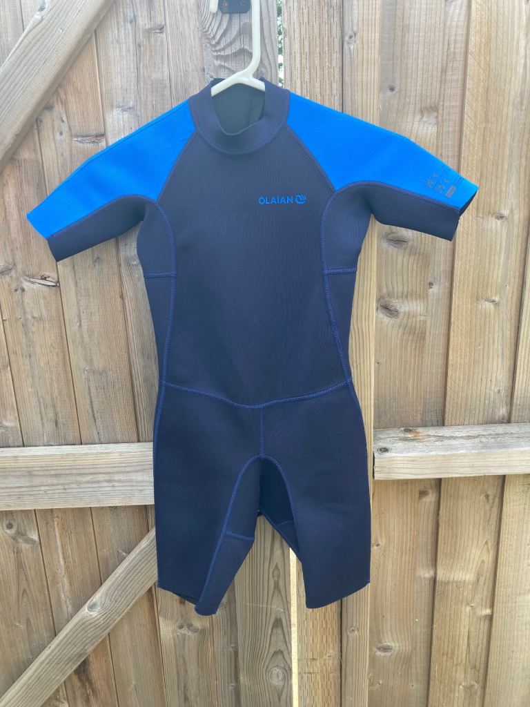 Kids Shortie Wetsuit Age 12