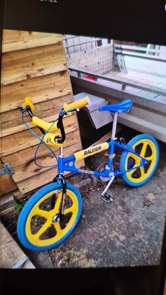 OLD 80S BMX WANTED, RALEIGH BURNER