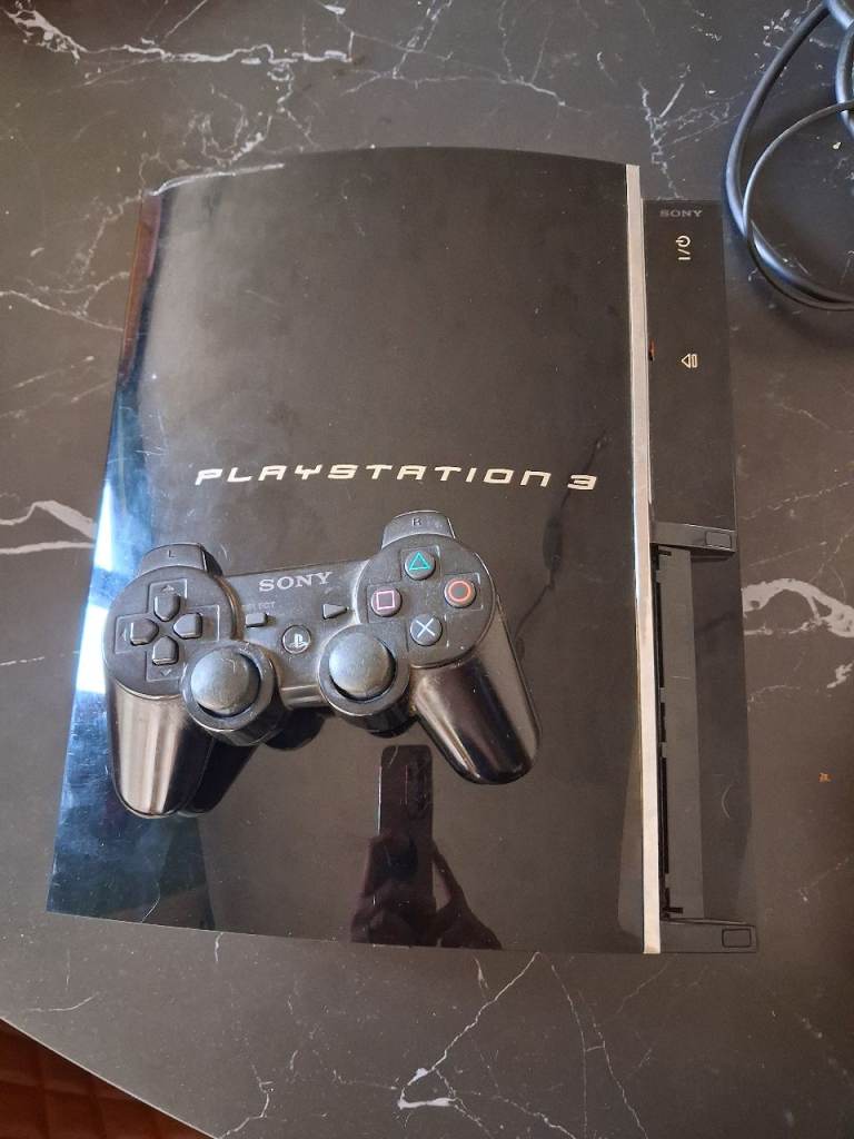 Sony PlayStation 3 backwards compatible Console with Controller and Games