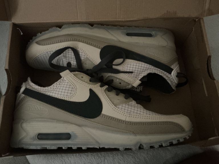 Nike Air Max Terrascape 90 Rattan Khaki Dark Smoke Grey UK 7.5 Brand New Boxed