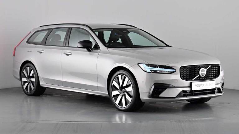 2025 Volvo V90 Plus, T6 AWD Plug-in hybrid, Electric/Petrol, Dark Estate Petrol Parallel PHEV Aut...