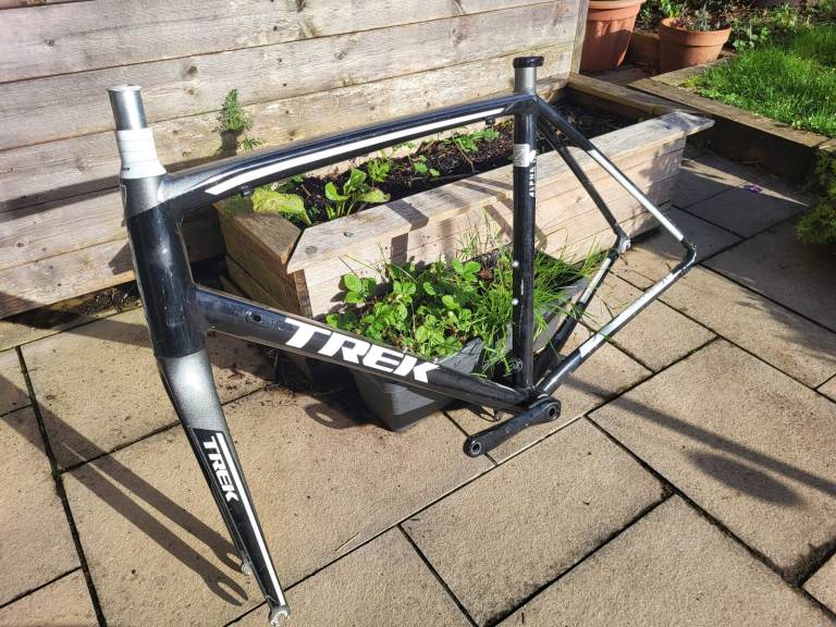 Trek Madone Two Series 2.1 58cm 700c Wheel Frameset Grey Black Road Bike Frame