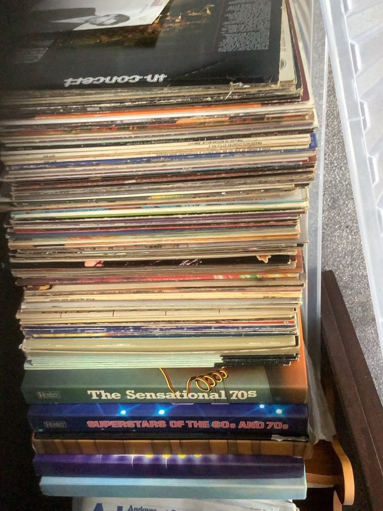 Large Collection of Vinyl Records - Various Artists & Genres