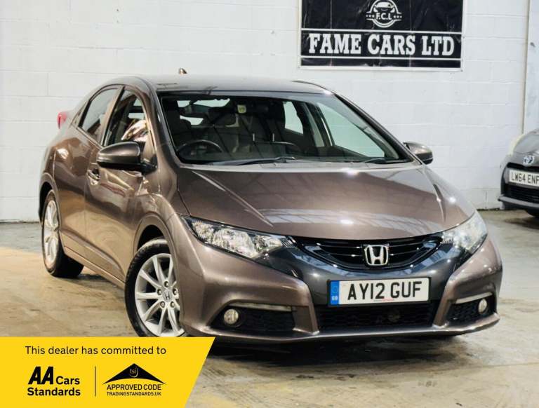 2012 Honda Civic 1.8 i-VTEC EX 5dr Auto HATCHBACK PETROL Automatic