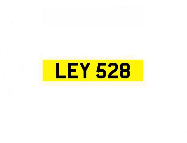 LEY 528 - Dateless number - Original 1961 Anglesey EY , Lee