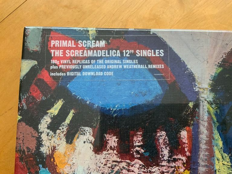 Primal Scream Screamadelica 12" Singles Vinyl Box Set - 