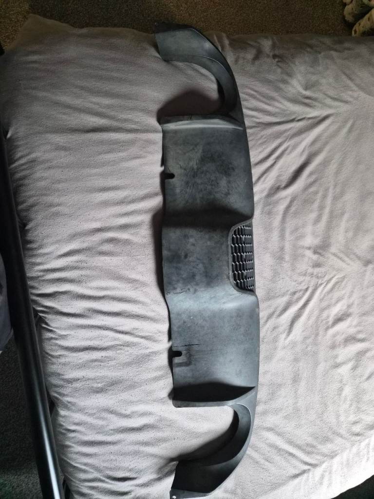 Abarth 500 rear diffuser