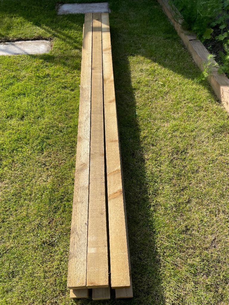 Six New Timber Fence Posts – 75 x 75 x 2400mm