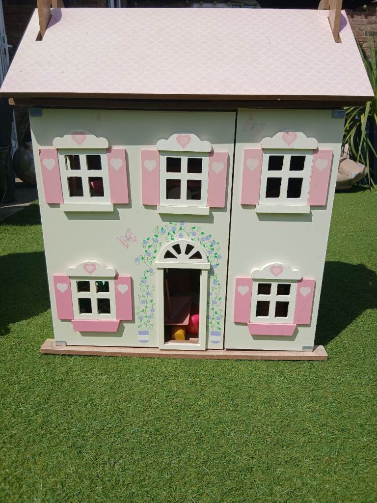 Wooden dolls house