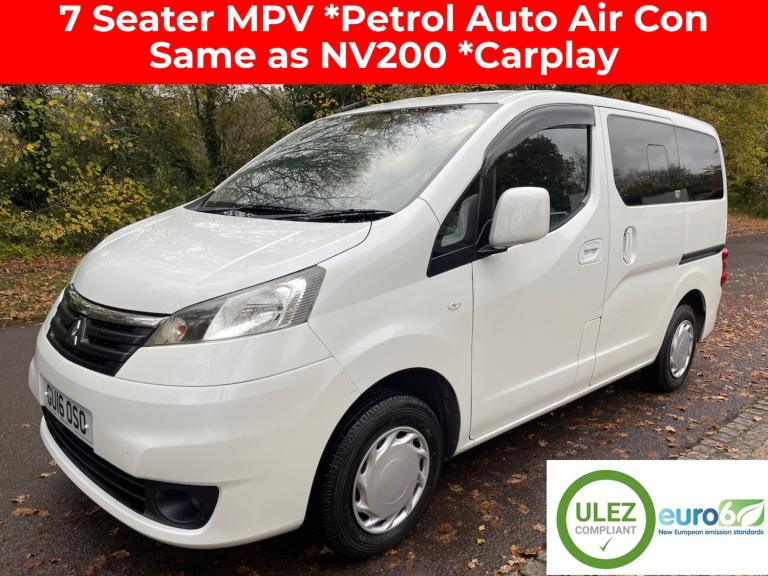 2016 Mitsubishi Delica D:3 G 1.6 Petrol Automatic 7 Seater MPV In White MPV Petrol Automatic