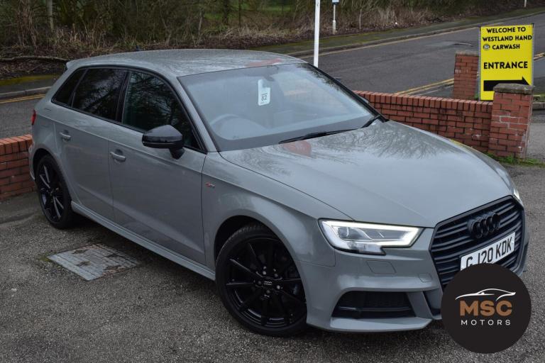 2020 Audi A3 1.5 TFSI CoD 35 Black Edition Sportback 5dr Petrol Manual Euro 6 (s/s) (150 Hatchbac...