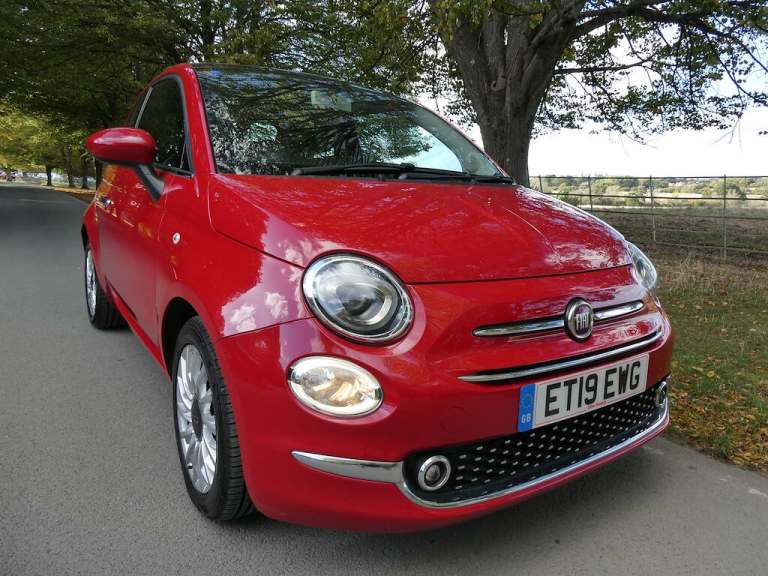 2019 Fiat 500 1.2 Lounge Hatchback 3dr Petrol Manual Euro 6 (s/s) (69 bhp) Hatchback Petrol Manual