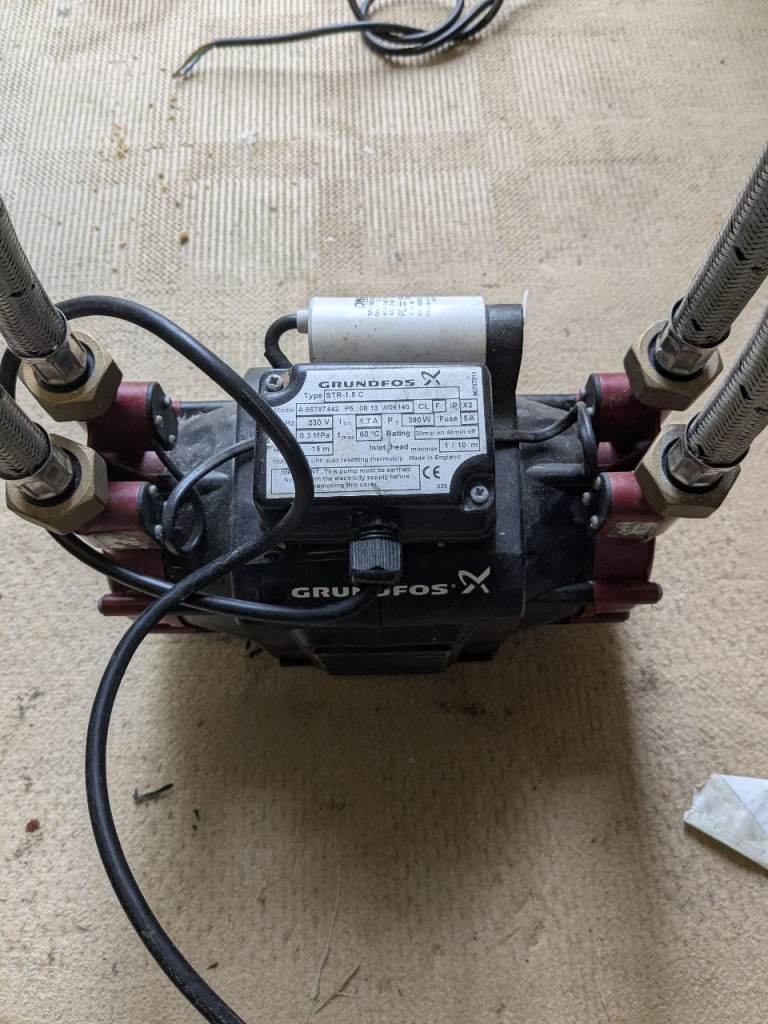 Grundfos Shower Pump - Good Working Order