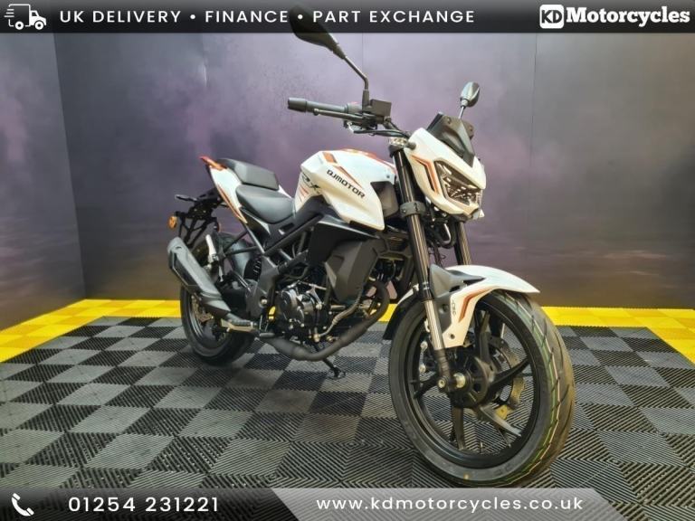 QJ MOTOR TRX 125, learner legal A1, commuter