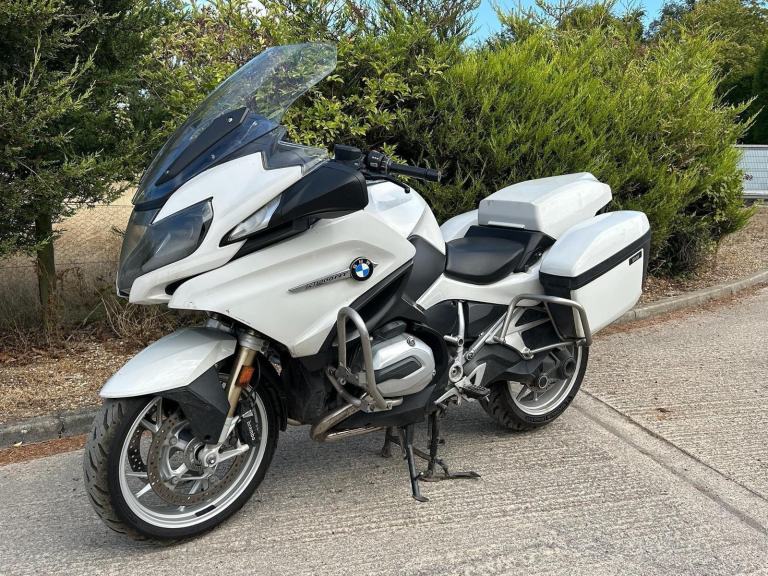 2018 67 BMW R1200RT LC 1 OWNER EX POLICE WHITE R 1200 RT R1200 INCLUDES VAT