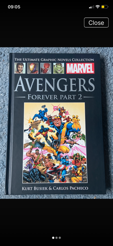 Marvel Graphic Novels Collection  Avengers Forever Pt. 2 New & Unsealed Book No. 55