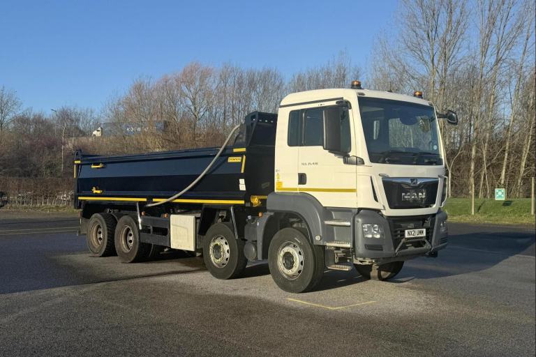 2021 21 plate MAN TGS 35.430 32t 8×4 Tipper