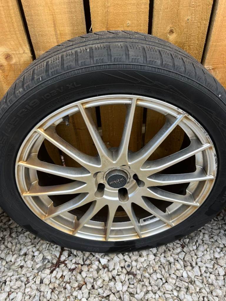 Fox FX004 19" Silver Alloy Wheels – Fits 2018 Tesla Model S