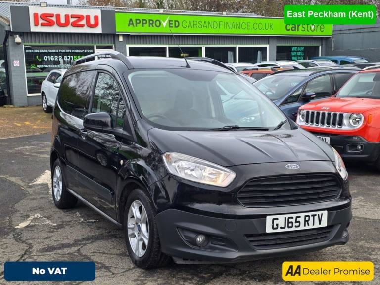 2015 Ford Transit Courier Black 1.0 EcoBoost Trend Van, 71,900 miles, 3 owners, Euro 6 ULEZ, 5-Sp...