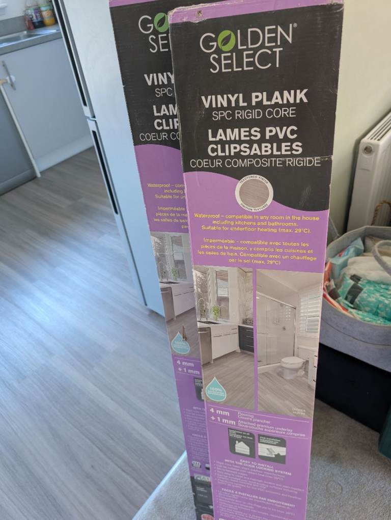 2 x packs of Vinyl Flooring Planks 