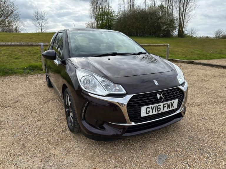 2016 DS Automobiles DS 3 1.2 PureTech 82 Chic 3dr HATCHBACK PETROL Manual