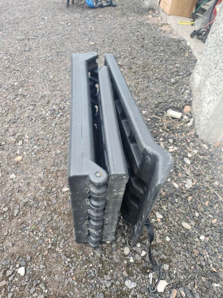 Folding dog ramp for sale as pictured.