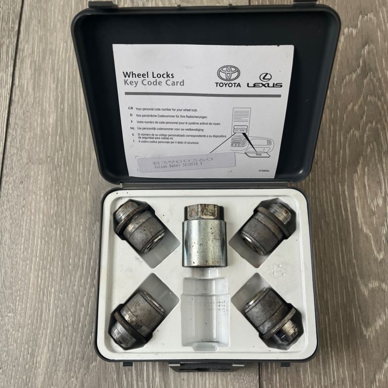 Genuine Toyota & Lexus Locking Wheel Nuts