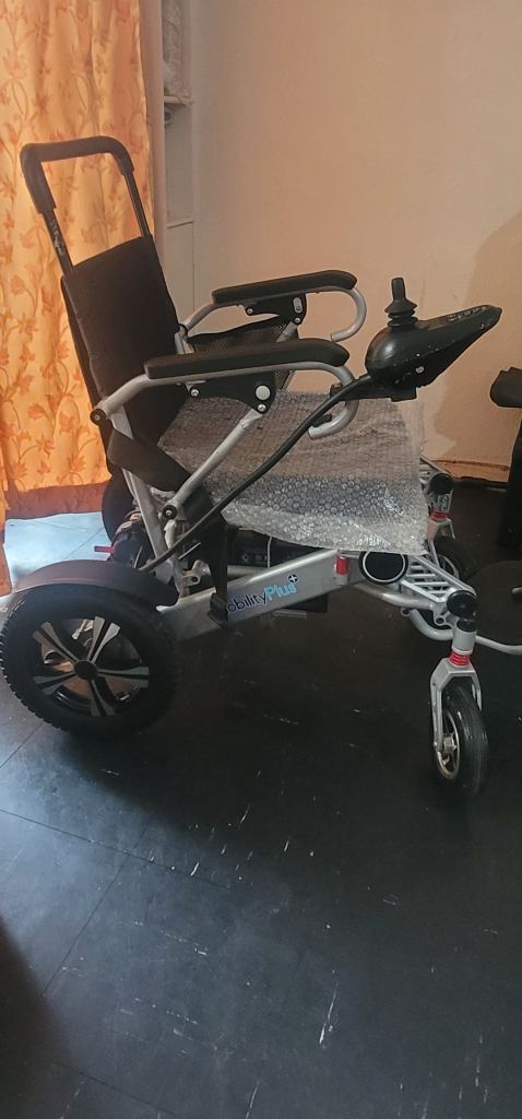 Electric Wheelchair - As Good As New, Foldable