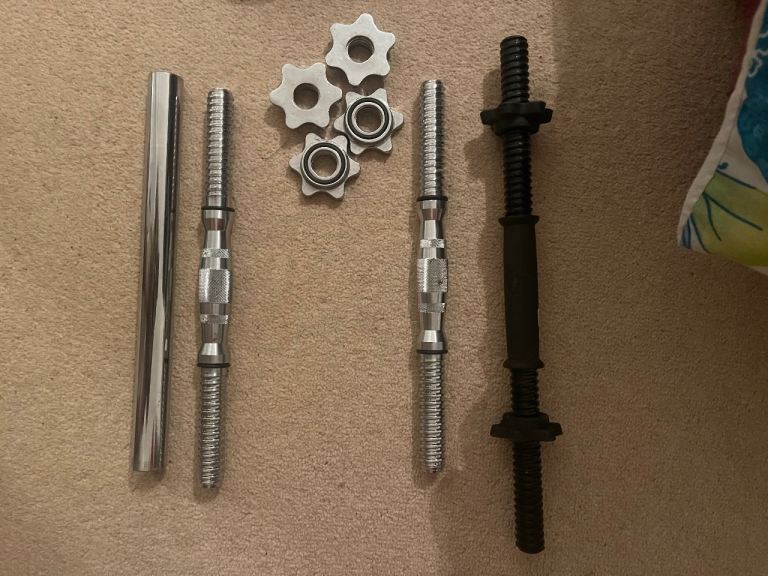 Pro-Iron dumbbells weights and Bar set 