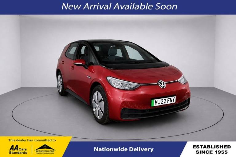 2022 Volkswagen ID.3 150kW Life Pro Performance 58kWh 5dr Auto HATCHBACK ELECTRIC Automatic