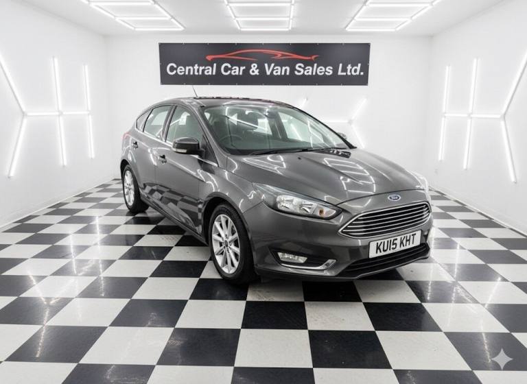 2015 Ford Focus 1.0 EcoBoost 125 Titanium 5dr HATCHBACK PETROL Manual