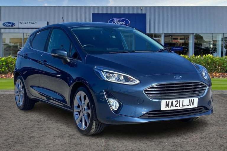 2021 Ford Fiesta 1.0 EcoBoost 125 Titanium X 5dr Auto- With Satellite Navigation SEMI-AUTO Hatchb...