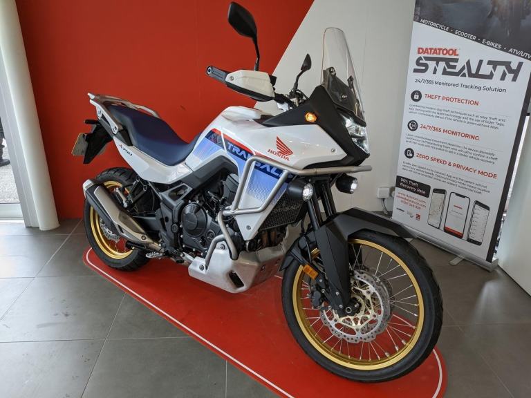 2024 HONDA XL750 TRANSALP WHITE MANY EXTRAS FITTED SUPERB LOW MILES BIKE