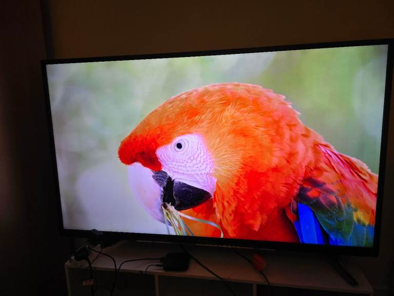 55" TV HITACHI + SHELF