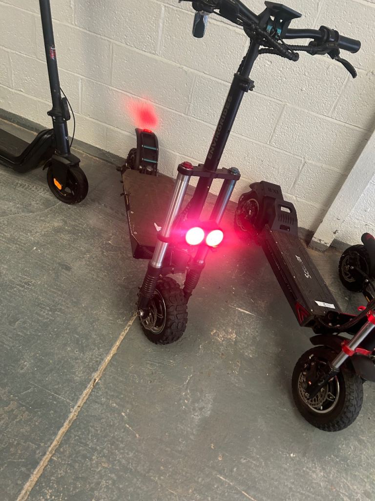 ENVIORIDES Electric Scooter - Powerful with Front Lights