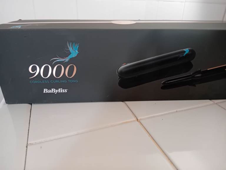Babyliss 9000 cordless curling tong