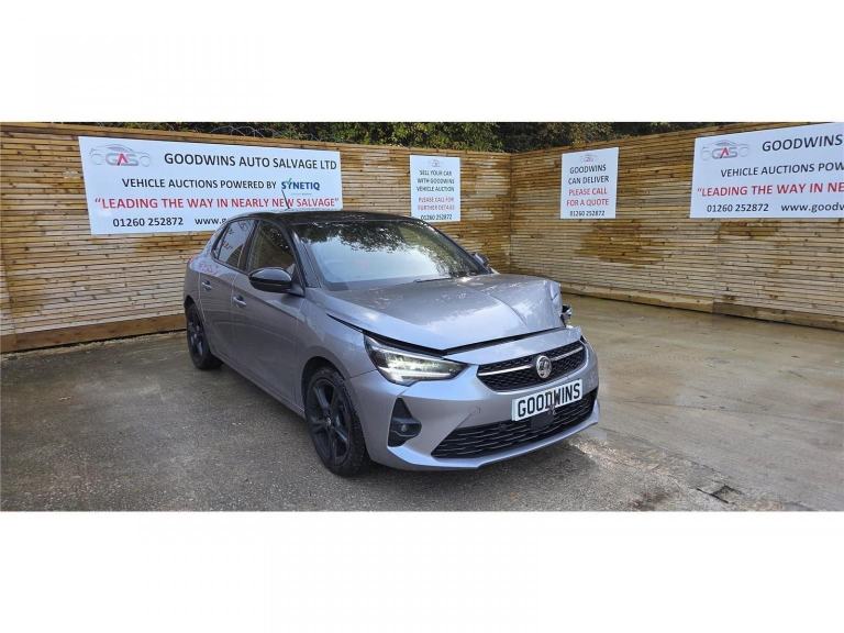 2023 VAUXHALL CORSA GS 1.2 ACCIDENT DAMAGED REPAIRABLE SALVAGE