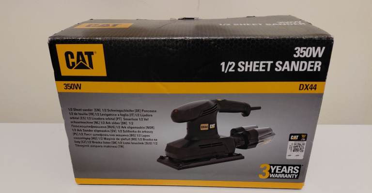 As new CAT electric sander