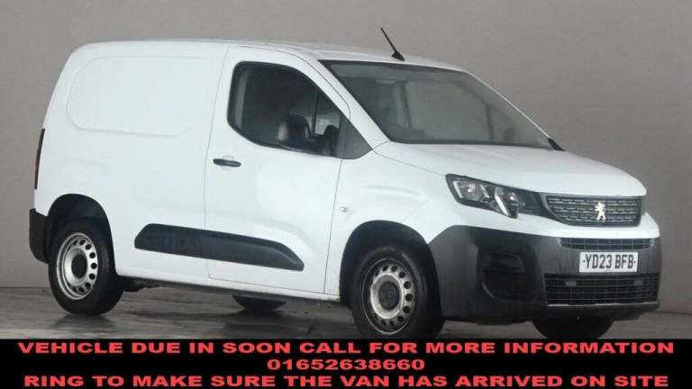 2023 Peugeot Partner 1.5 BlueHDi 1000 Professional Premium + Standard Panel Van 5dr Diesel Manua ...