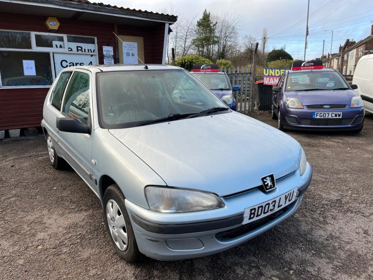 2003 Peugeot 106 1.1 Independence 3dr HATCHBACK Petrol Manual