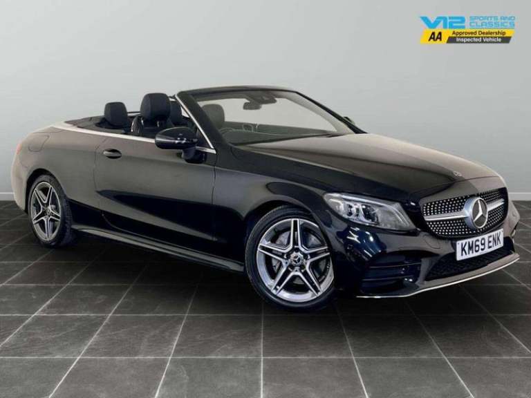 2019 Mercedes-Benz C Class 2.0 C220d AMG Line (Premium) Cabriolet G-Tronic+ Euro 6 (s/s) 2dr Auto...
