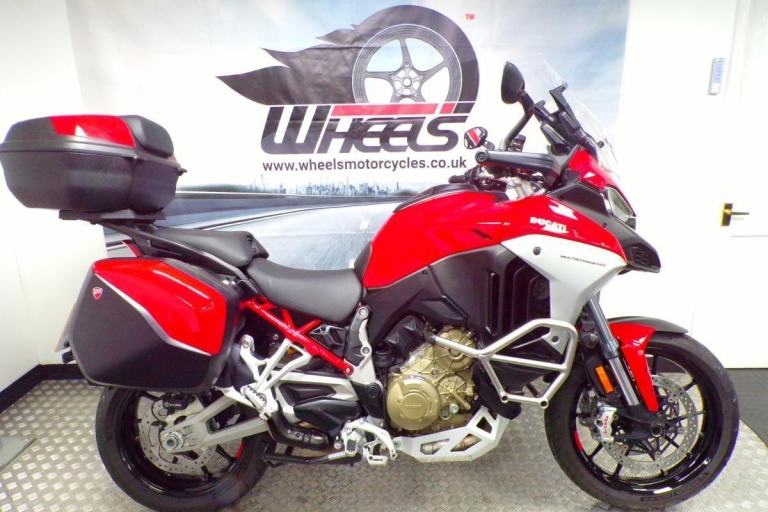 2021 DUCATI MULTISTRADA V4S WITH FULL LUGGAGE