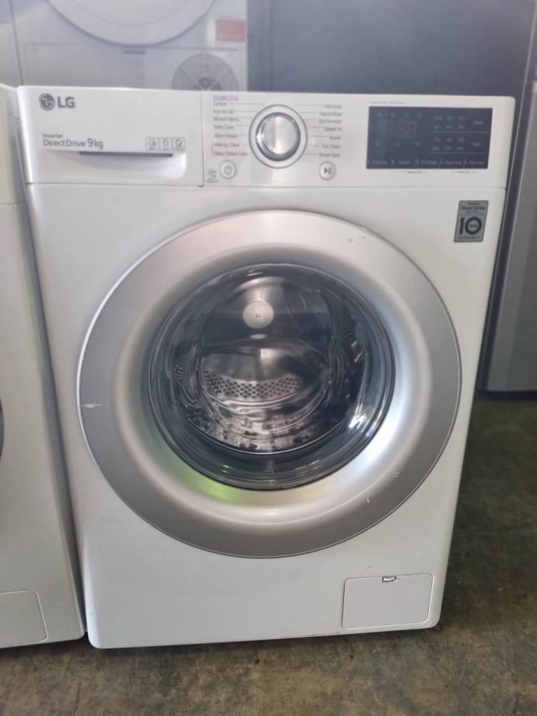LG 9kg washing machine & free delivery warranty