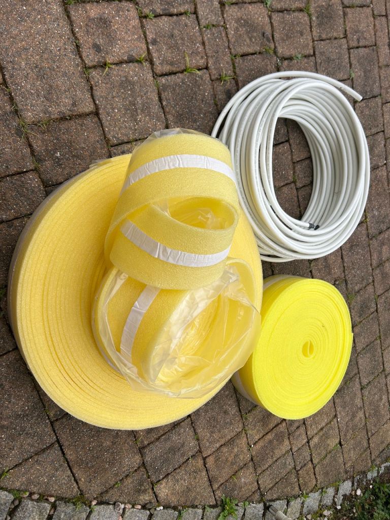 Under floor heating kit leftover 