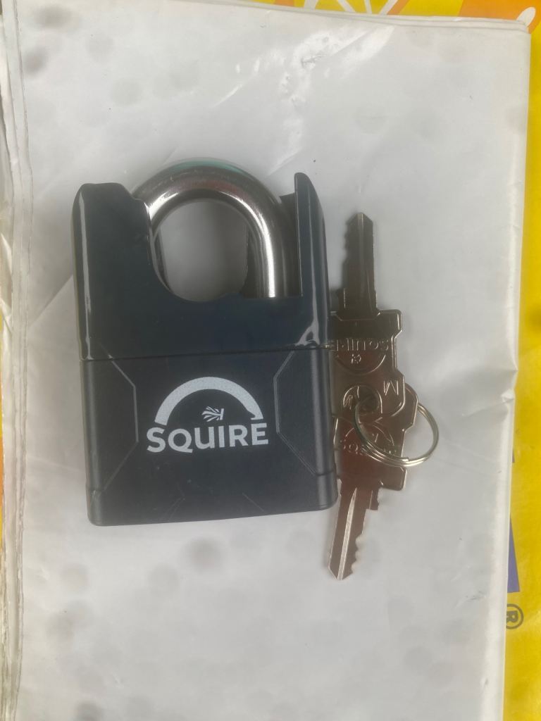Squire heavy duty security padlock BRAND NEW COST £36