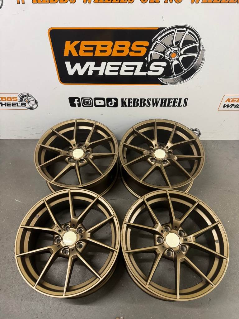 18” BMW M4 763M CS STYLE WHEELS 1 series 2 series 3 series 4 series 5 series 6 series 